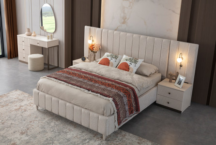 Antik 160x200 Bazalı Karyola