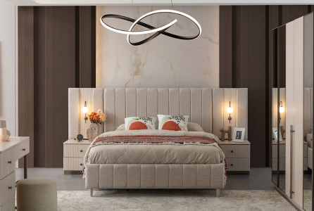 Antik 180x200 Bazalı Karyola