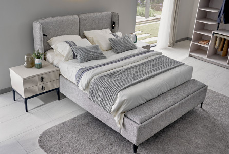 Defne Premium 160'lık Bazalı Karyola Benchli