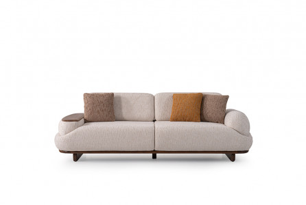 Kaspar Sehpalı 3'lü Koltuk