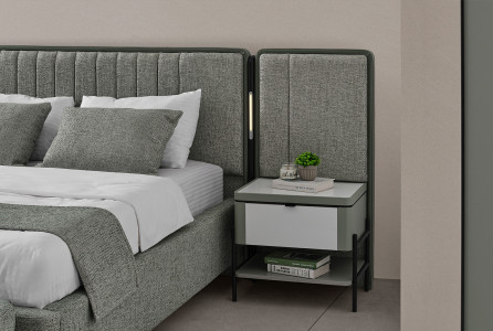 Mokka Yeşil Yatak Odası