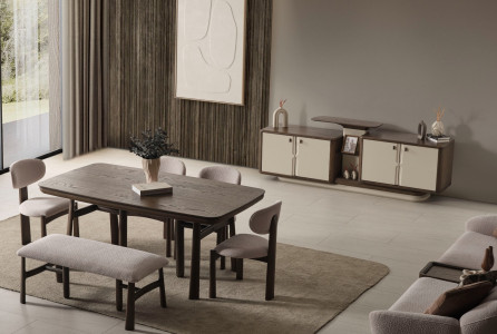 Myback Meşe Yemek Odası