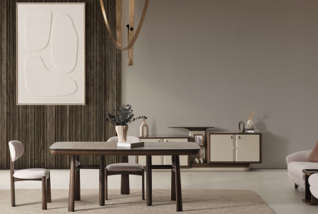 Myback Meşe Yemek Odası