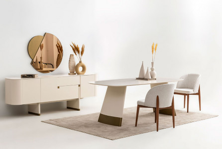 OUTLET Delta Ecru Yemek Odası