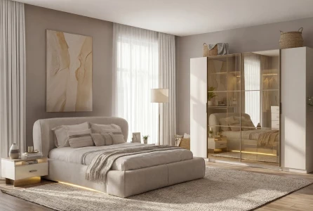 Teba Sürgülü Yatak Odası