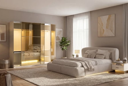 Teba Sürgülü Yatak Odası