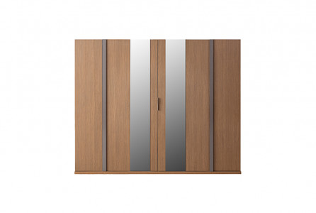 Wood 6 Kapaklı Dolap